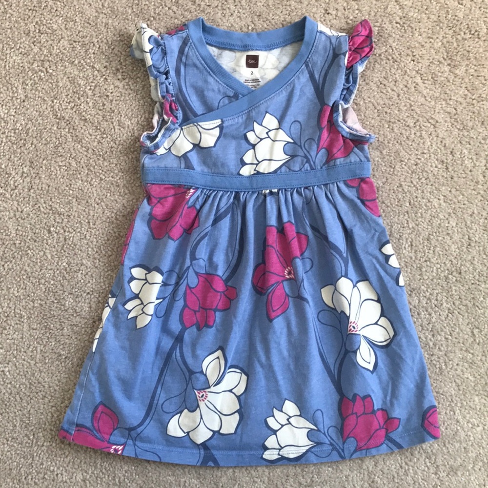 Tea Collection Flower Dress (size 2)